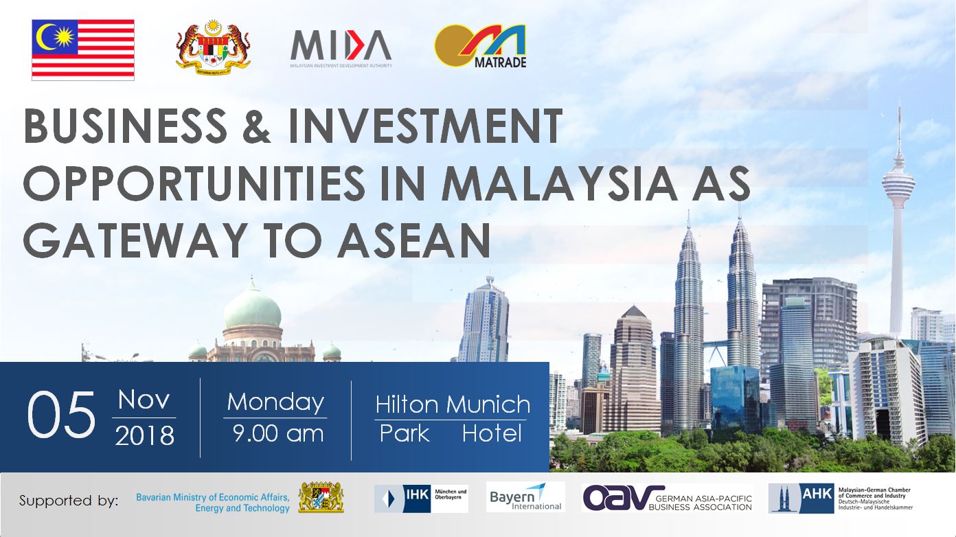 Business & Investment Opportunities in Malaysia as a Gateway to ASEAN